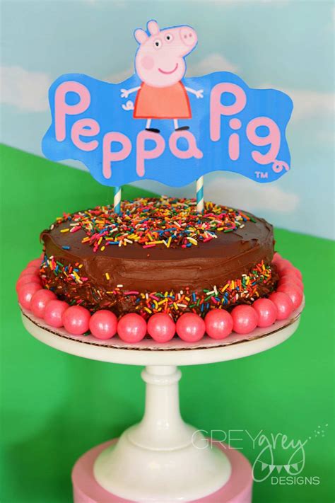 Peppa Pig Birthday Party Ideas Photo 5 Of 30 Catch My Party