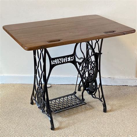 Check spelling or type a new query. Singer Cast Metal Sewing Base Table - Antique Tables ...