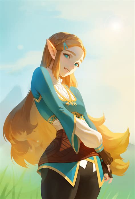 The Legend Of Zelda Breath Of The Wild Zelda Jinwu Zelda Art