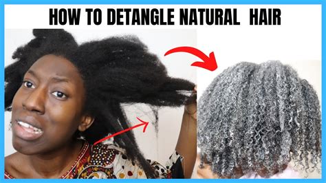 How To Detangle Natural Hair Safely What Is Detangling Why Detangle Detangling Tips For