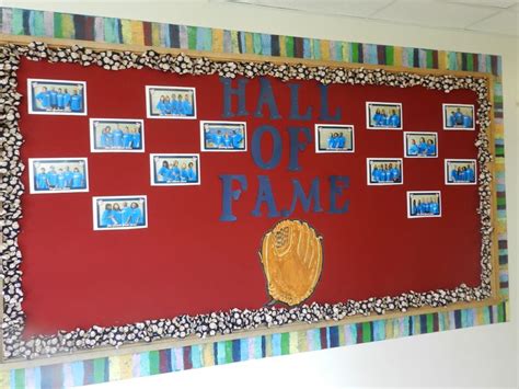 Hall Of Fame Staff Picture Board Classroom Walls Library Programs