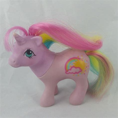 My Little Pony Baby Rainribbon G1 Purple Unicorn 1984 Hasbro Rain