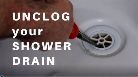How To Unclog A Shower Drain When Drano Doesn T Work F