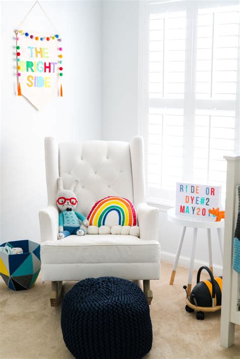 Bright Colorful Cheerful Rainbow Nursery Project Nursery