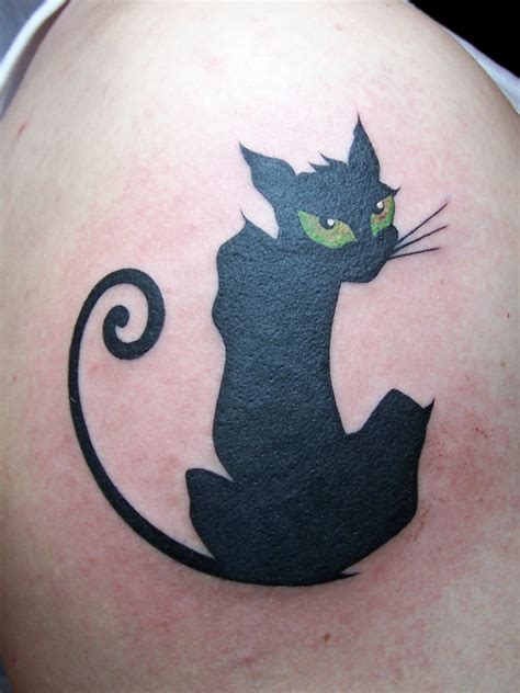 Black Cat Tattoo Design Yo Tattoo
