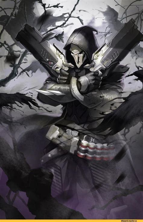 Overwatch Reaper Fan Art Wallpaper