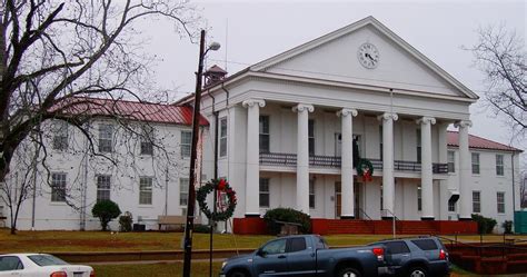 Perry County Courthouse Marion Alabama Built In 1856
