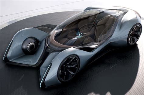 Futuristic Nv01 Autonomous Concept Car By Radek Štěpán Tuvie Design