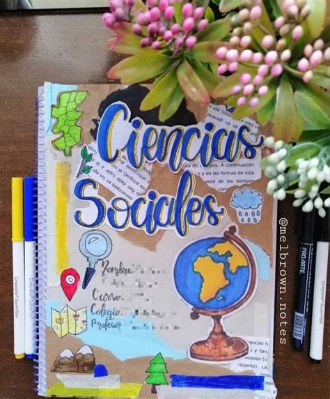 Portada Ciencias Sociales Para Cuaderno Caratulas Escolares Video My