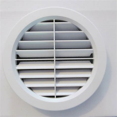 Vent covers work on any grille material, including wood, metal, aluminum or plastic. 7" WHITE Jet Stream Wide Open Louver Ceiling A/C Filtered ...