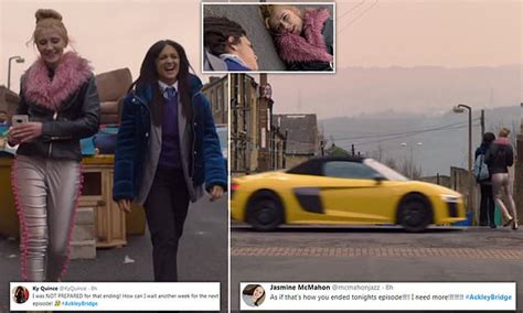Ackley Bridge Viewers Left In Shock By Car Crash Ending Daily Mail Online