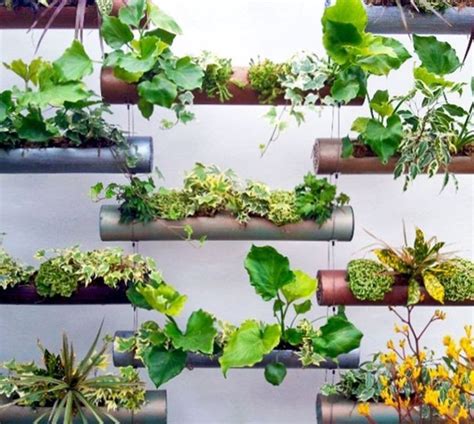 Brilliant Ideas Vertical Garden And Planting Using Pipes 62 Vertical