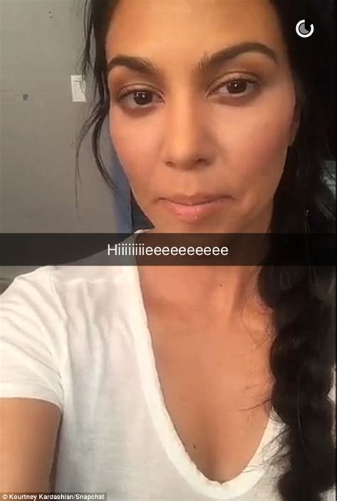 Kourtney Kardashian Joins Snapchat As She Hangs Out With Ex Scott
