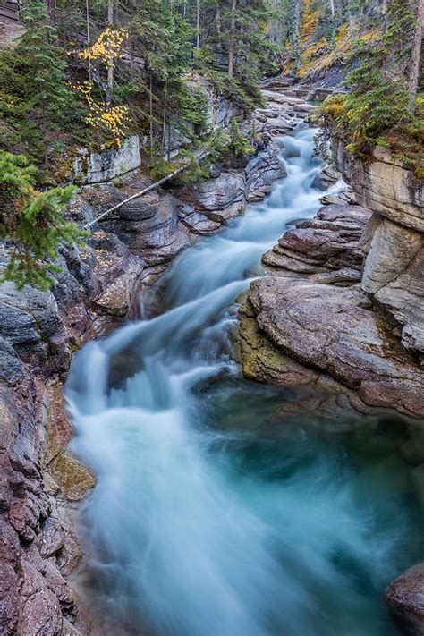 Maligne River In Autumn Photograph By Pierre Leclerc Photography Fine