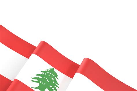 Projeto De Bandeira Do Líbano Dia Da Independência Nacional Elemento De