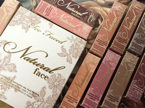 Too Faced Natural Face Palette And Natural Nudes Lipsticks Review And