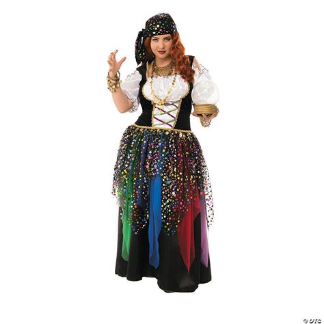 women s plus size curvy gypsy costume