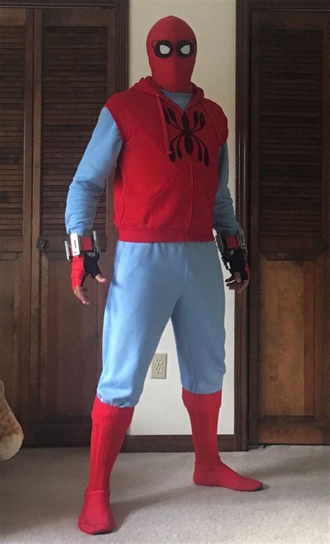 The Final Version Of My Homemade Suit Rspiderman