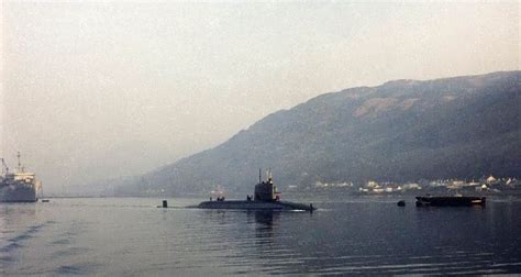 Ssbn 655 Henry L Stimpson Leaving Holy Loch Early 1970s Us Navy