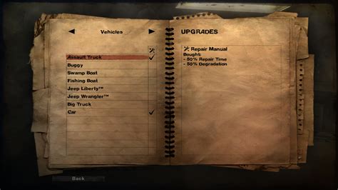Upgrades Image Far Cry 2 Rewards Mod For Far Cry 2 Moddb