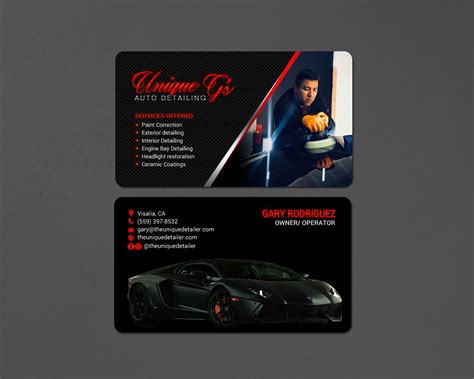 These tips can help detailers new and advanced expand the marketing aspect of their bus. Modern, Professional, Automotive Business Card Design for ...