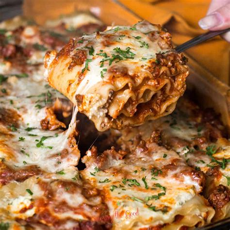 Lasagna Roll Ups Recipe Cart