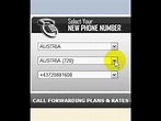Telephone Numbers In Austria