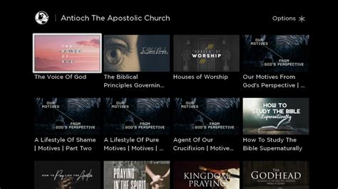 Antioch The Apostolic Church Tv App Roku Channel Store Roku
