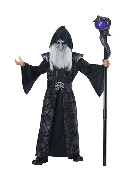 Costume De Magicien Pour Homme Adulte Tenue De Magicien Sombre Robe
