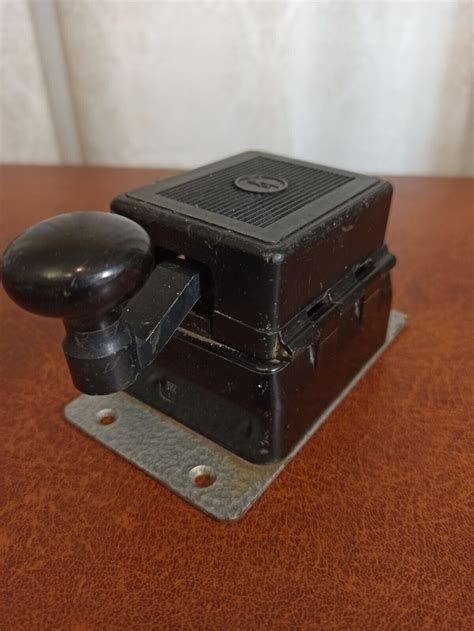 Vintage Soviet Morse Telegraph Key I Ussr Original Ebay