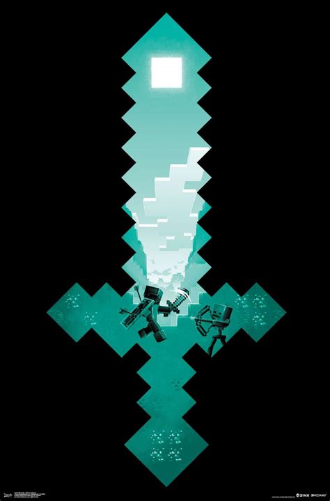 Minecraft Diamond Sword Wallpapers Wallpaper Cave