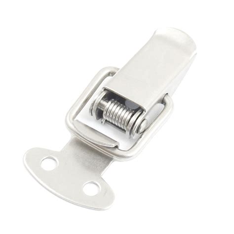 Drawer Hardware Spring Loaded Stainless Steel Straight Loop Toggle