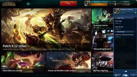 New Landing Page Preview League Of Legends Pbe Youtube