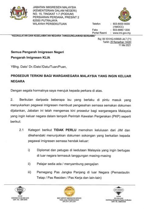 Contoh Surat Lanjutan Tempoh Pass Vlogtempo