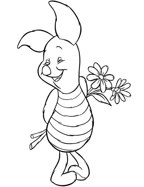 Piglet Coloring Coloring Pages