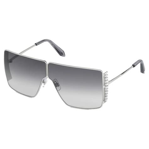 Swarovski Fluid Mask Sunglasses Sk236 P 16b Black Sunglasses Swarovski Eyewear Avvenice