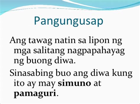 Unang Dalawang Bahagi Ng Pangungusap Bahagi Gilid Gambaran Vrogue