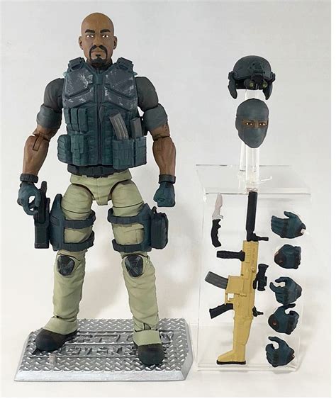 Down Range Painted Prototype Action Force Figure Reveal By Valaverse