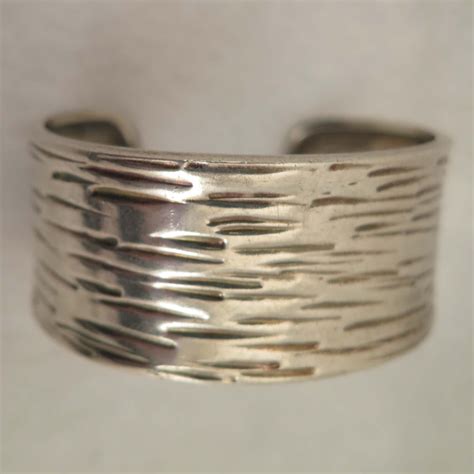 Vintage Charles Albert Sterling Silver Bracelet Cuff | Sterling silver bracelets cuff, Sterling ...