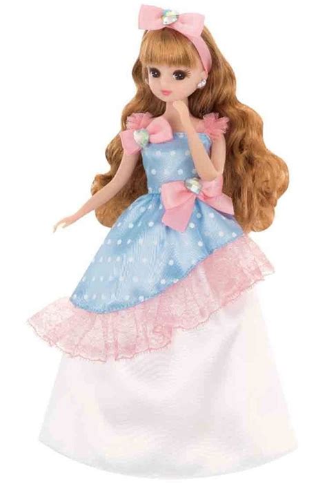 Licca Chan Doll Pastel Color Dress Princess Japan Import Takara Tomy