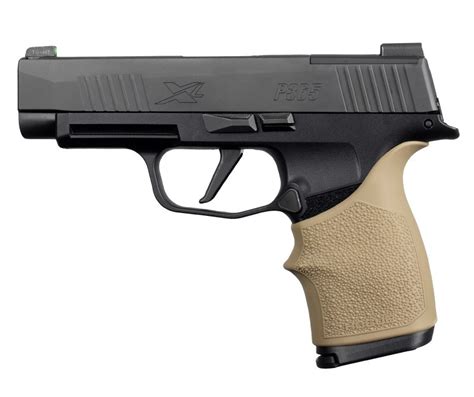 Hogue Handall Beavertail Grip Sleeve For Sig Sauer P365xl Fde 18713