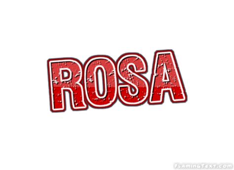 Rosa Logo Herramienta De Diseño De Nombres Gratis De Flaming Text