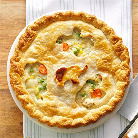 It's based on a recipe in the mama dip's kitchen cookbook. Favorite Chicken Potpie Recipe | Taste of Home