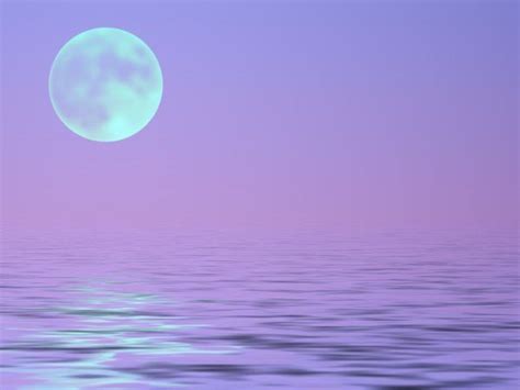 Romantic Graphic Of A Moon Over Water Might Be Able To Be Used For