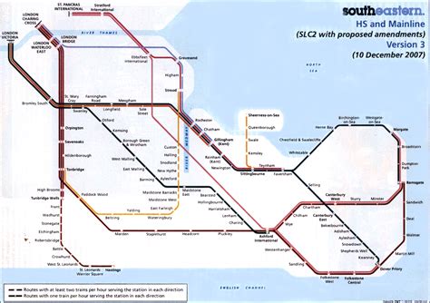 South Eastern Train Map Verjaardag Vrouw 2020