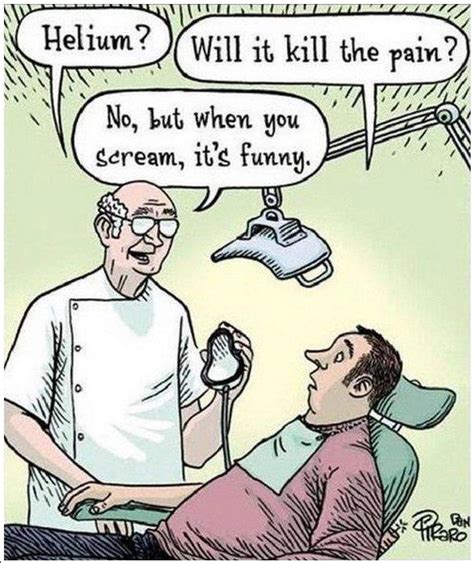 dentist helium bizarro comics that make me lol dentist humor cartoon jokes dental jokes