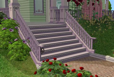 Mod The Sims Recolorable Maxis Modular Stairs I