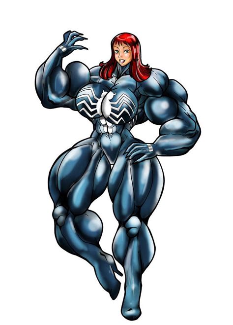 Mary Jane Venom By Cyberphoenix The Venom Overwatch Great Artists Smurfs Mary Janes