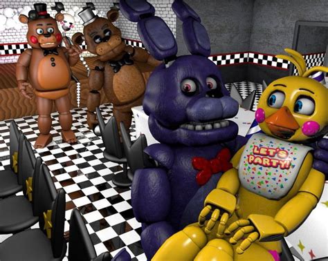 It Is Time To Escape Bonnie X Toy Chica By Nikkofas On Deviantart