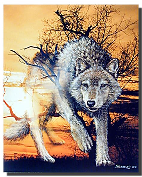 Spirit Of The Wolf Poster Animal Posters